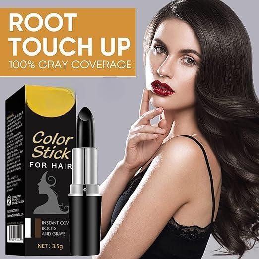 Lipstick Shape Hair Color Dyeing Pen (Black) 3.5 gm