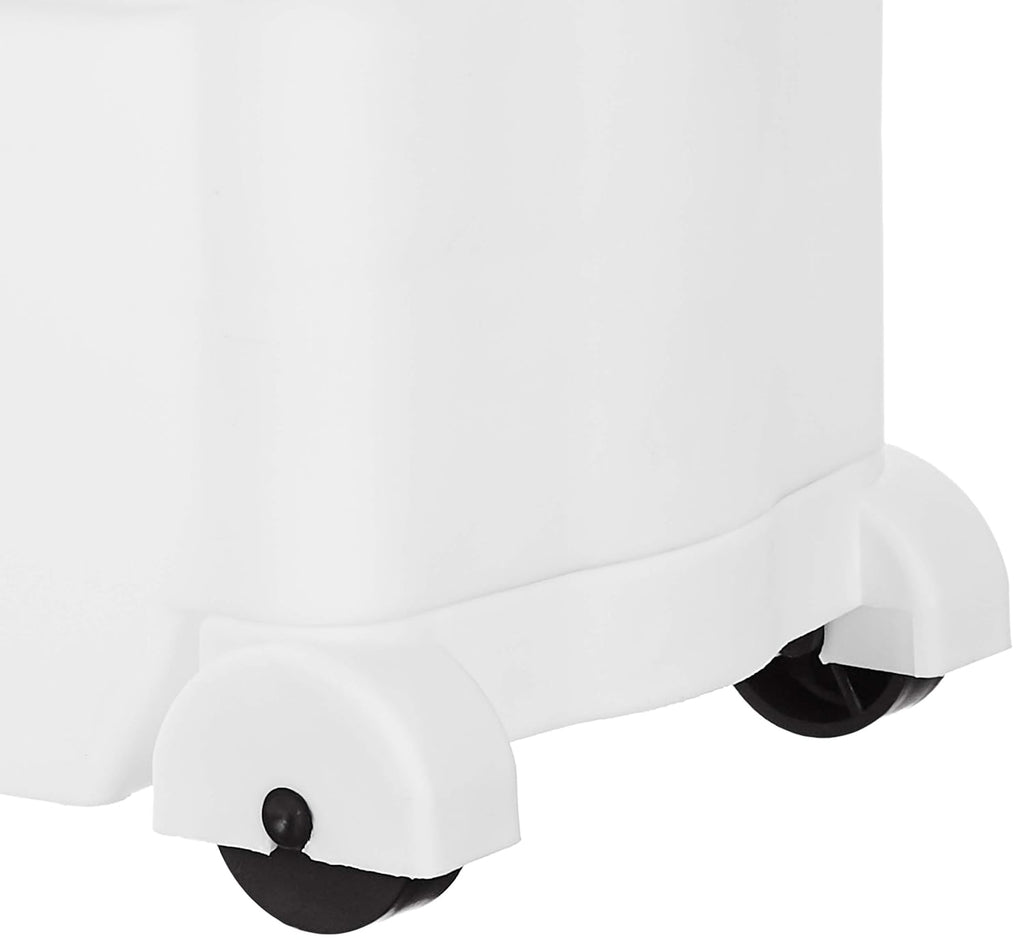 Slim 3-Tier Rolling Storage Rack | Space-Saving Slide-Out Organizer for Kitchen, Bathroom & Laundry