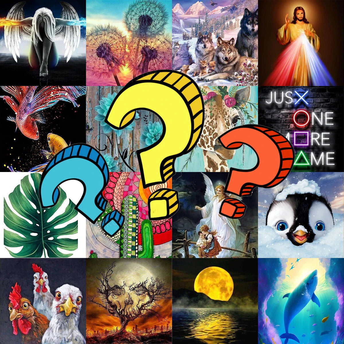 DIY 5D Diamond Painting Mystery Box – Rhinestone Art Kit