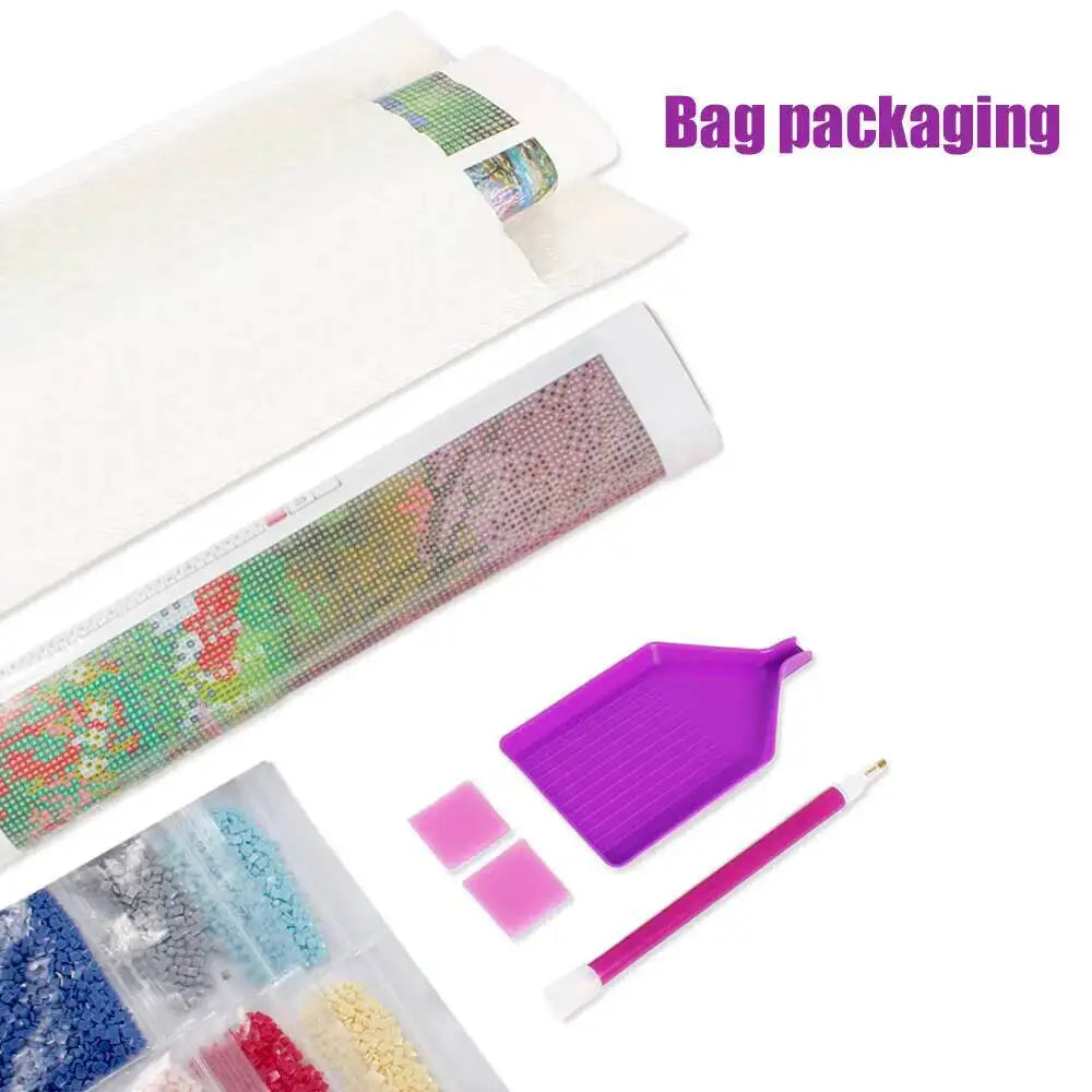 Wolf Diamond Painting Kit – DIY Crystal Mosaic Art