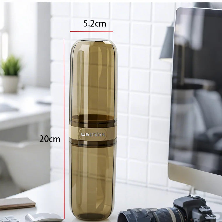 Portable Toothbrush & Toothpaste Travel Case