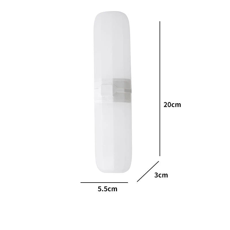 Portable Toothbrush & Toothpaste Travel Case