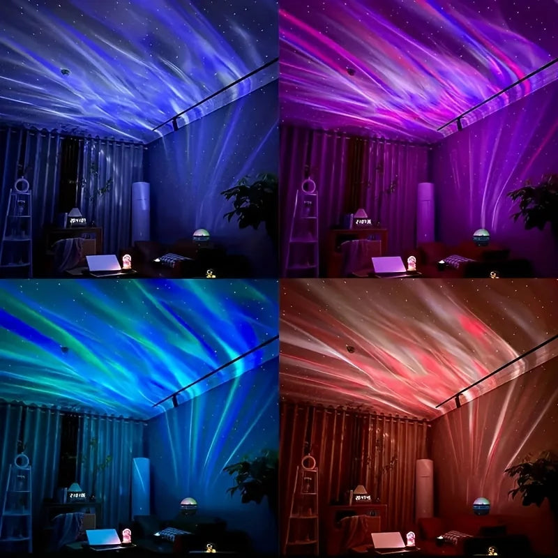 LED Starry Sky Projector Night Light with Remote – 7 Colors