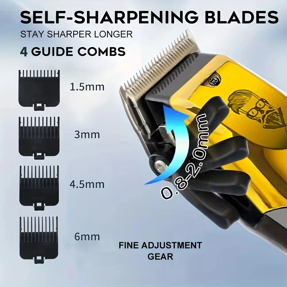 T9 Vintage Hair Clipper – Professional Beard & Hair Trimmer