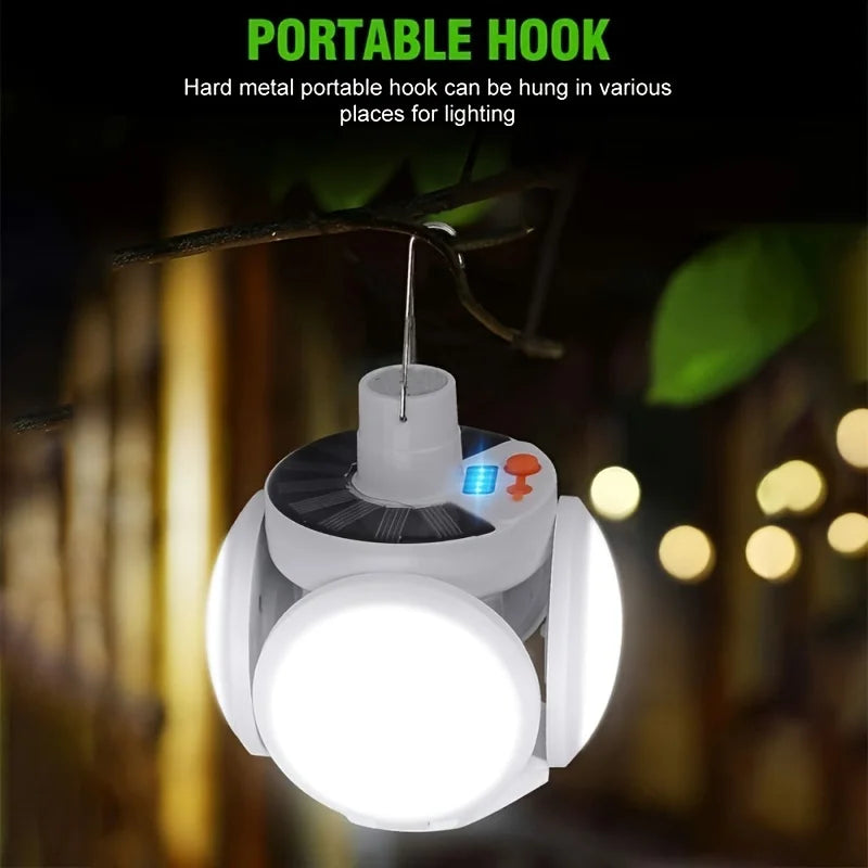 Rechargeable LED Camping Lantern – Portable Tent Light with 3 Modes