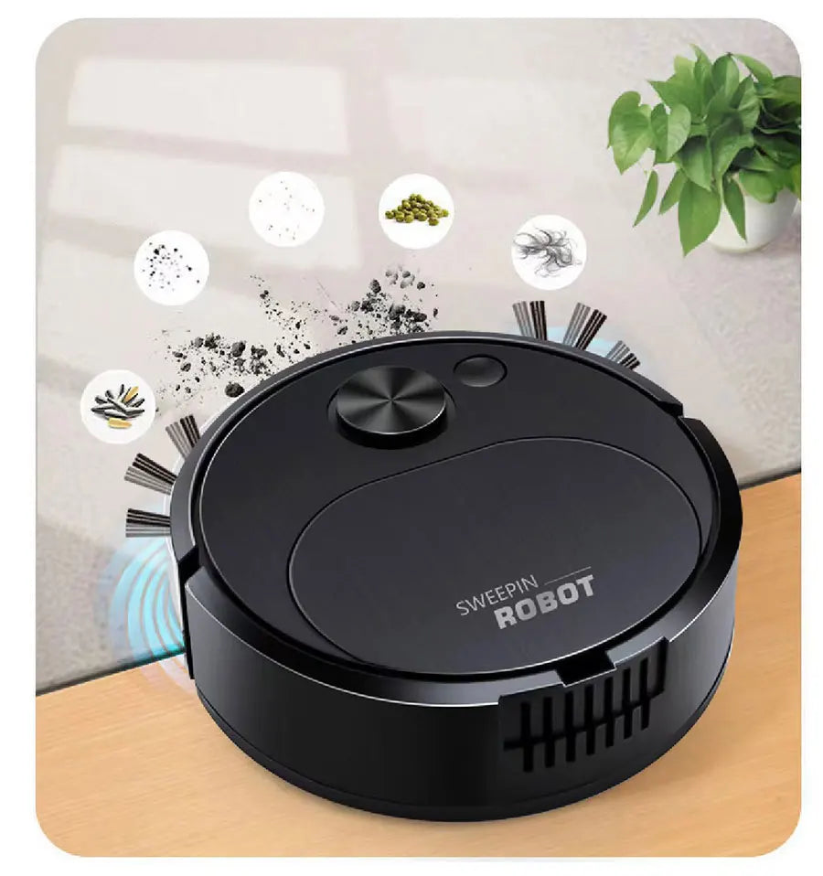 3-in-1 Smart Robot Vacuum Cleaner – Sweep, Mop & Auto Clean