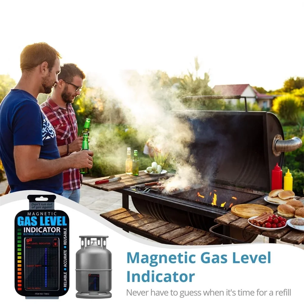 LPG Gas Tank Level Indicator – Magnetic Propane Fuel Gauge