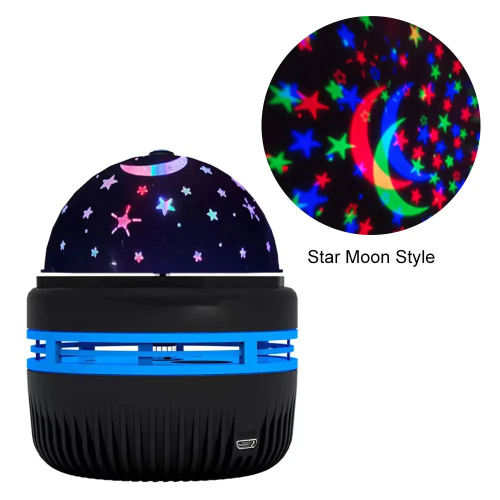 Polar Starry Projector Night Light with Remote – 7 Colors
