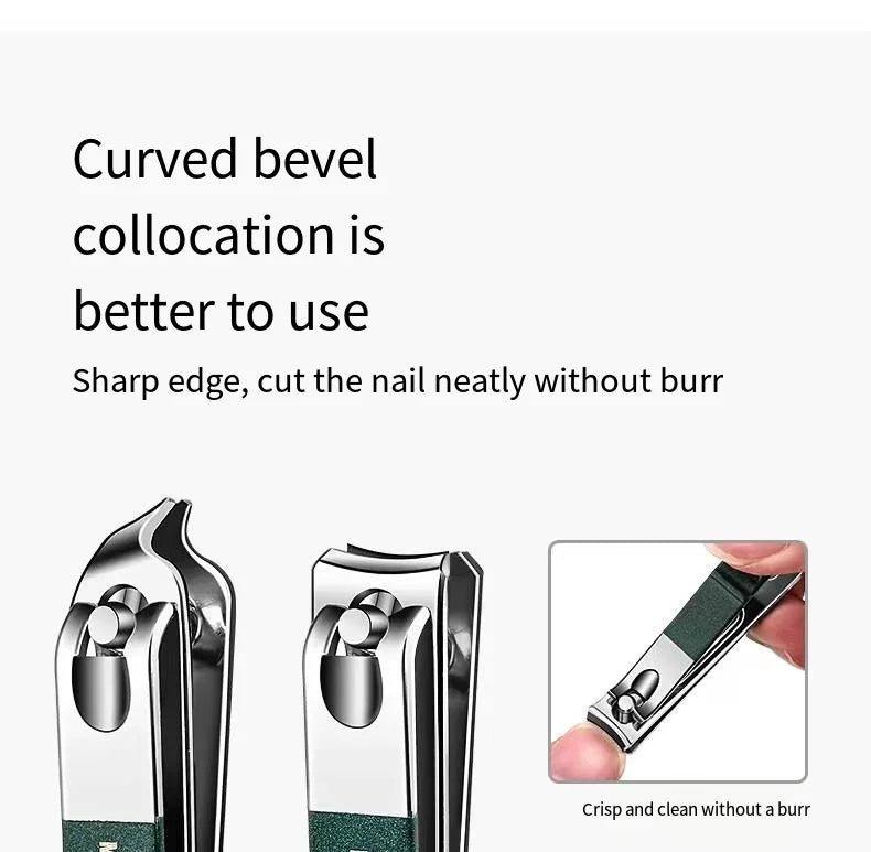 6-Piece Professional Nail Clipper & Manicure Kit