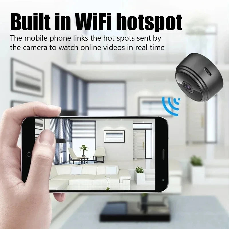 A9 Mini WiFi Security Camera – Wireless Smart Home Monitor