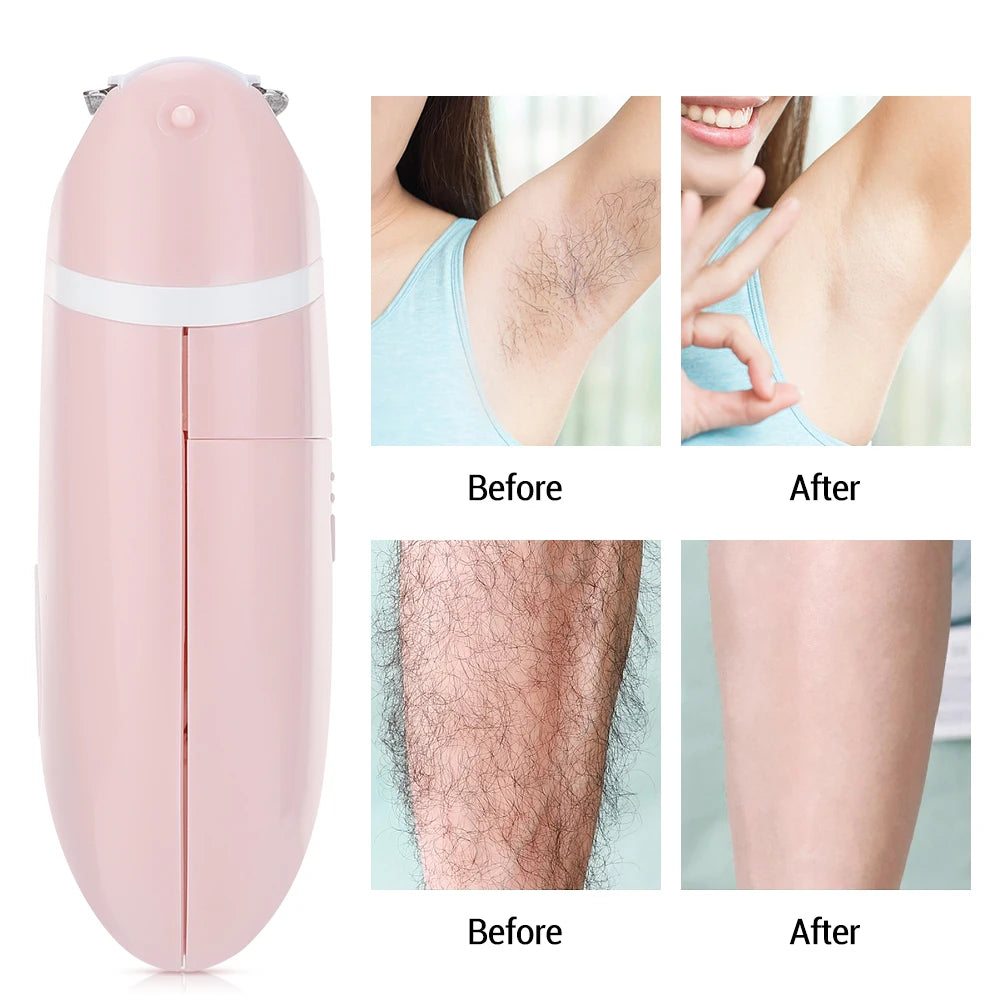 3-in-1 Electric Women’s Shaver – Mini Razor for Legs, Underarms & Body