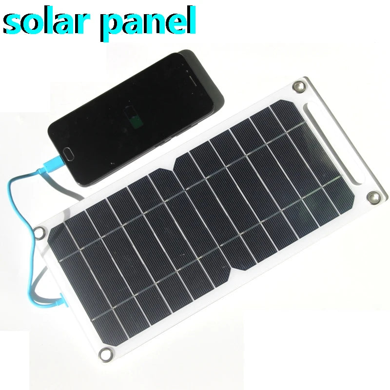 10W Portable Solar Panel Charger for Mobile Phones