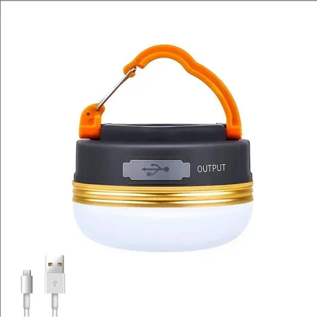 Rechargeable LED Camping Lantern – Portable Tent Light with 3 Modes