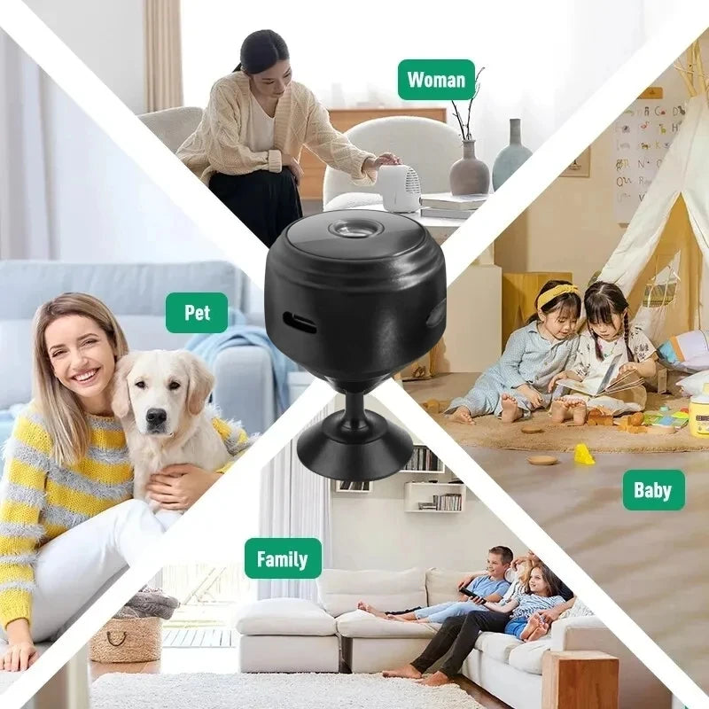 A9 Mini WiFi Security Camera – Wireless Smart Home Monitor