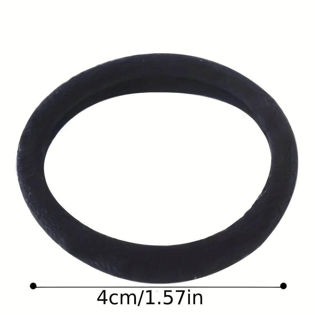 50/100PCS High Elastic Hair Bands – Black & White