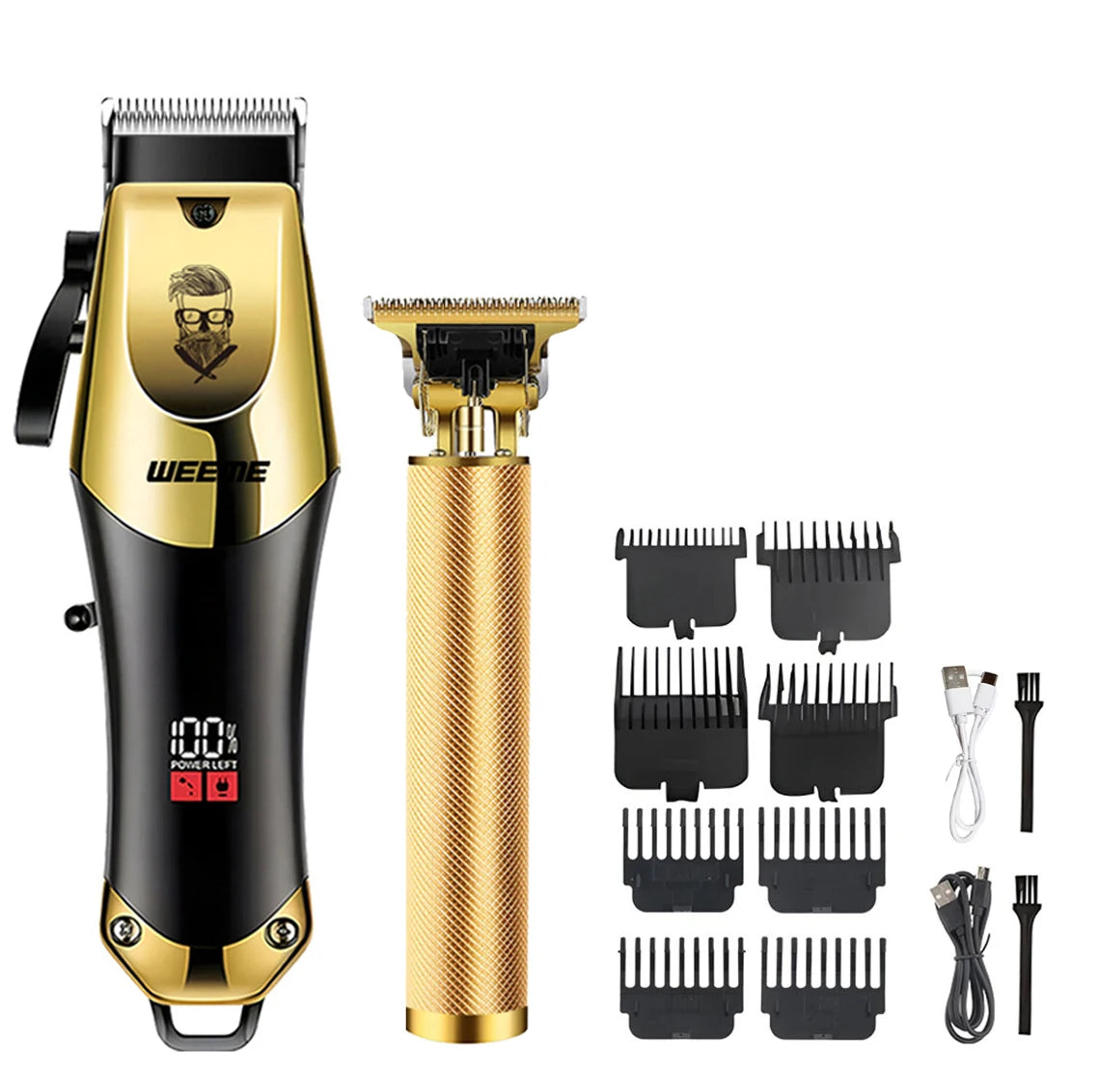 T9 Vintage Hair Clipper – Professional Beard & Hair Trimmer