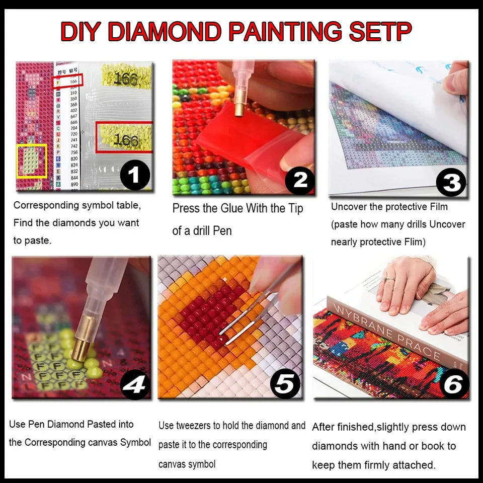 DIY 5D Diamond Painting Mystery Box – Rhinestone Art Kit