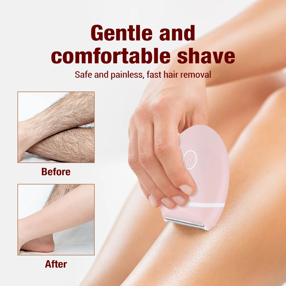 3-in-1 Electric Women’s Shaver – Mini Razor for Legs, Underarms & Body