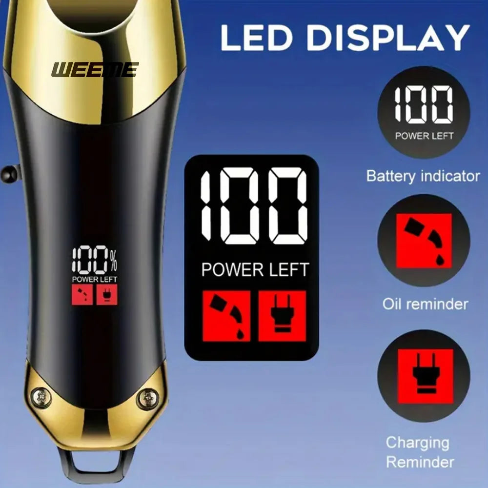 T9 Vintage Hair Clipper – Professional Beard & Hair Trimmer