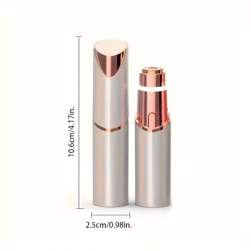 2-in-1 Facial & Eyebrow Trimmer – Rechargeable Painless Shaver