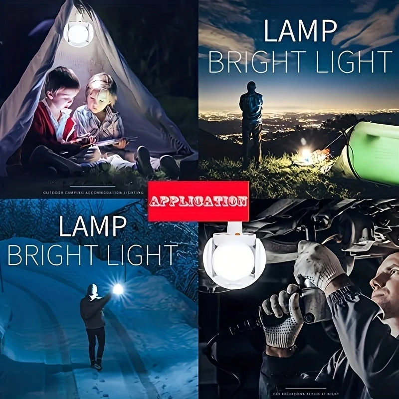 Rechargeable LED Camping Lantern – Portable Tent Light with 3 Modes