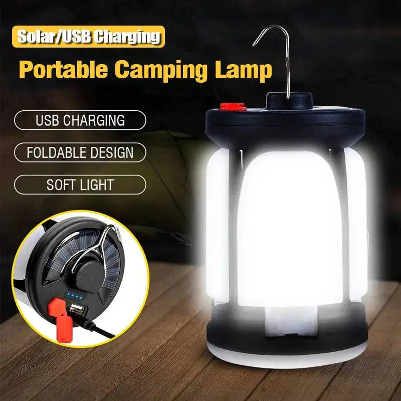 Rechargeable LED Camping Lantern – Portable Tent Light with 3 Modes