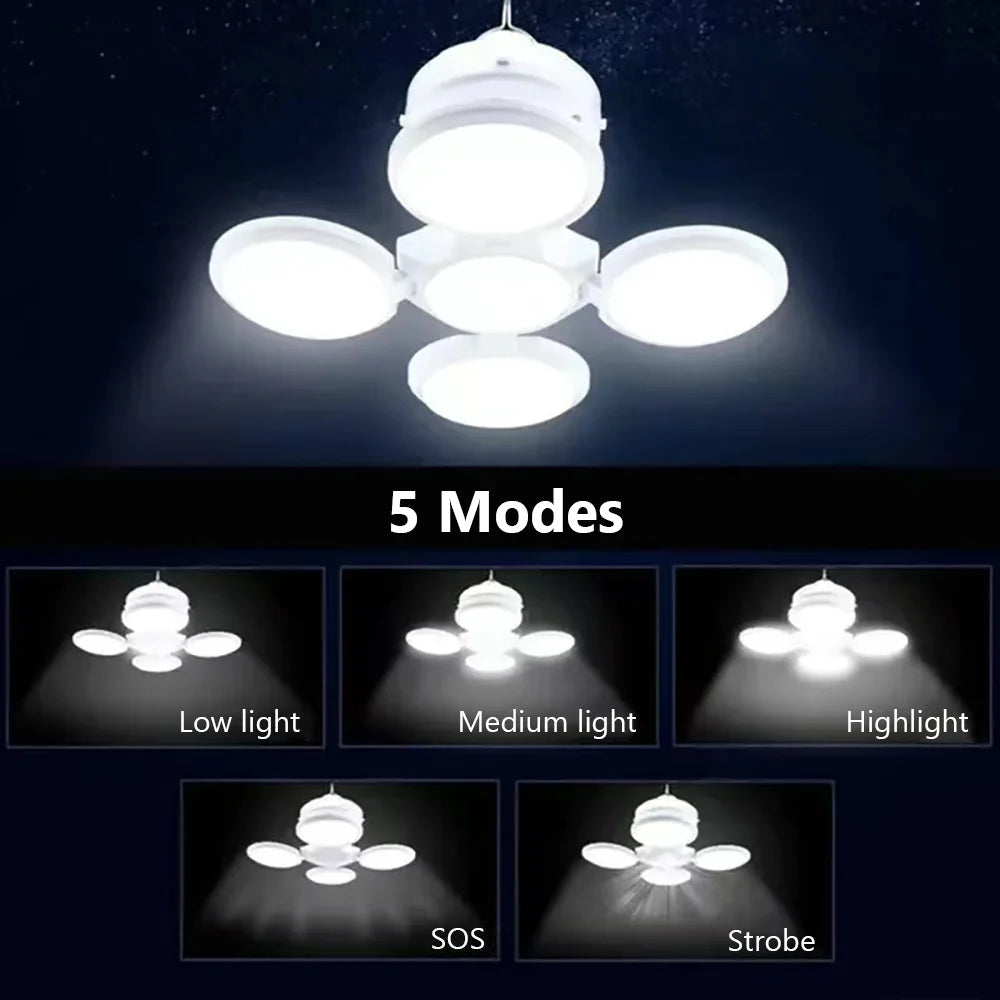 Rechargeable LED Camping Lantern – Portable Tent Light with 3 Modes