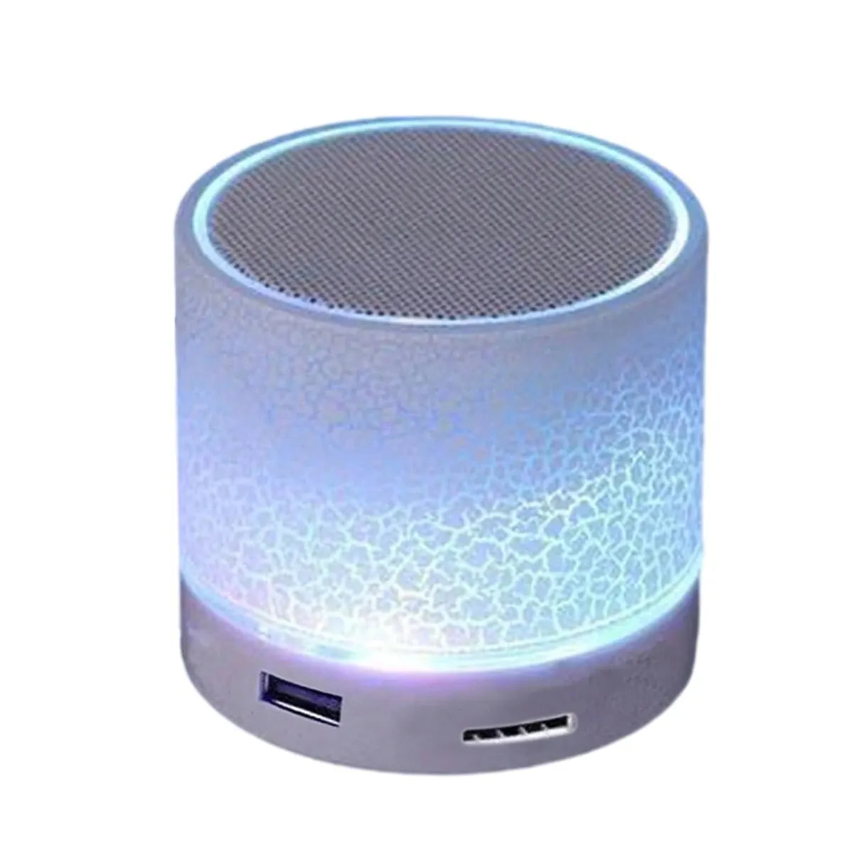 Portable Bluetooth Mini Speaker with 7-Color LED Lights