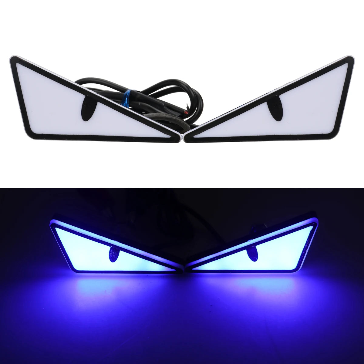 LED Devil Eyes Headlight Lights – Universal Car & Motorcycle