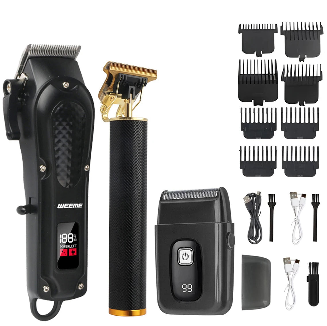 T9 Vintage Hair Clipper – Professional Beard & Hair Trimmer