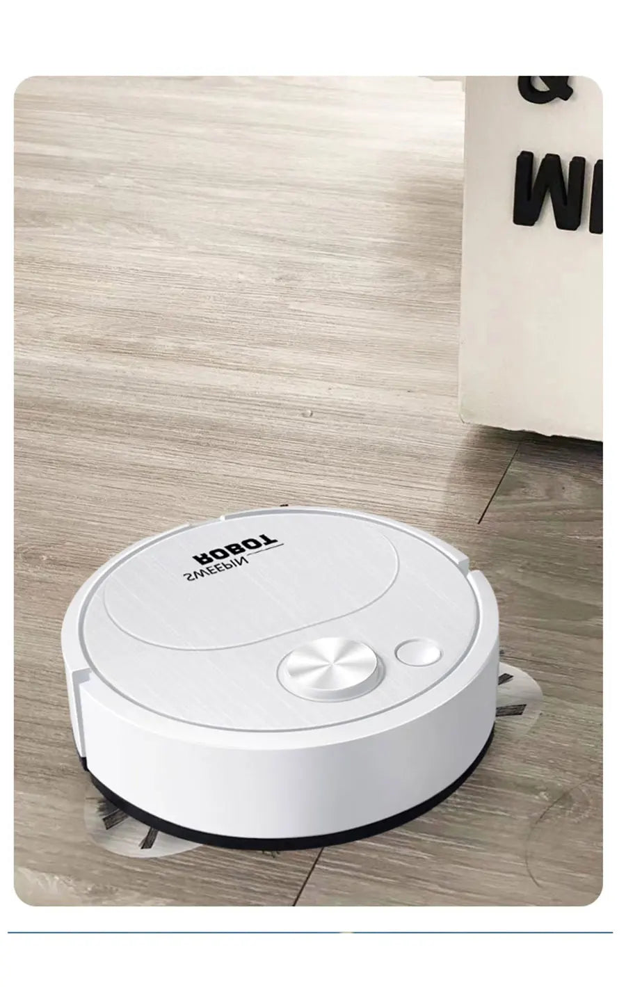 3-in-1 Smart Robot Vacuum Cleaner – Sweep, Mop & Auto Clean