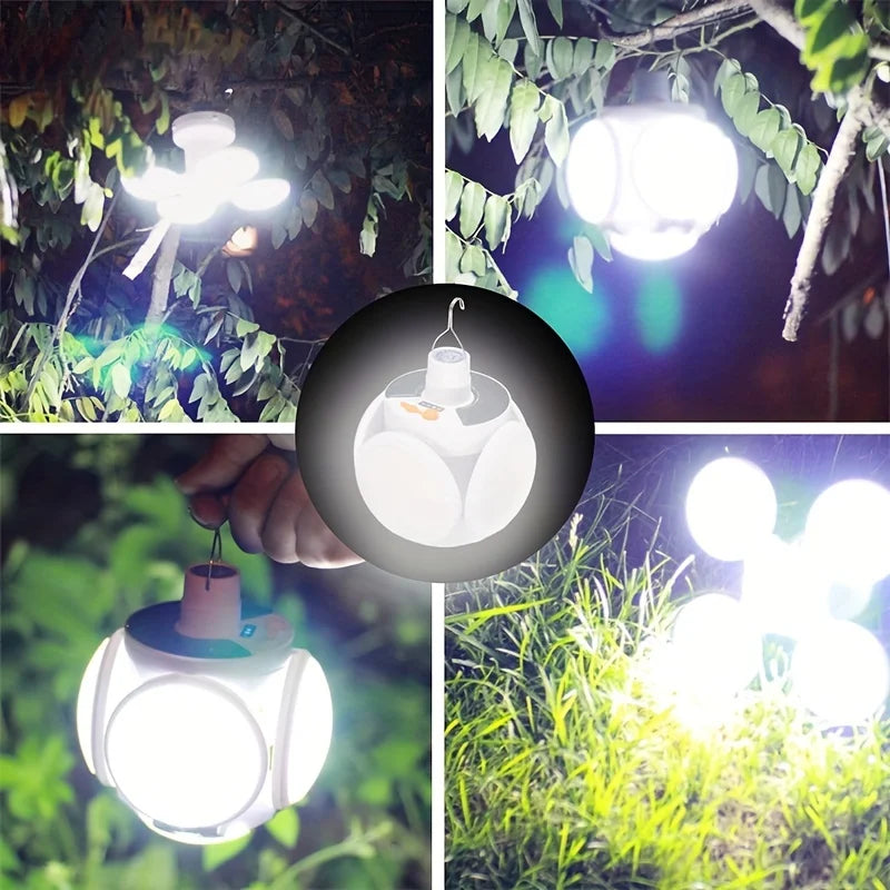 Rechargeable LED Camping Lantern – Portable Tent Light with 3 Modes