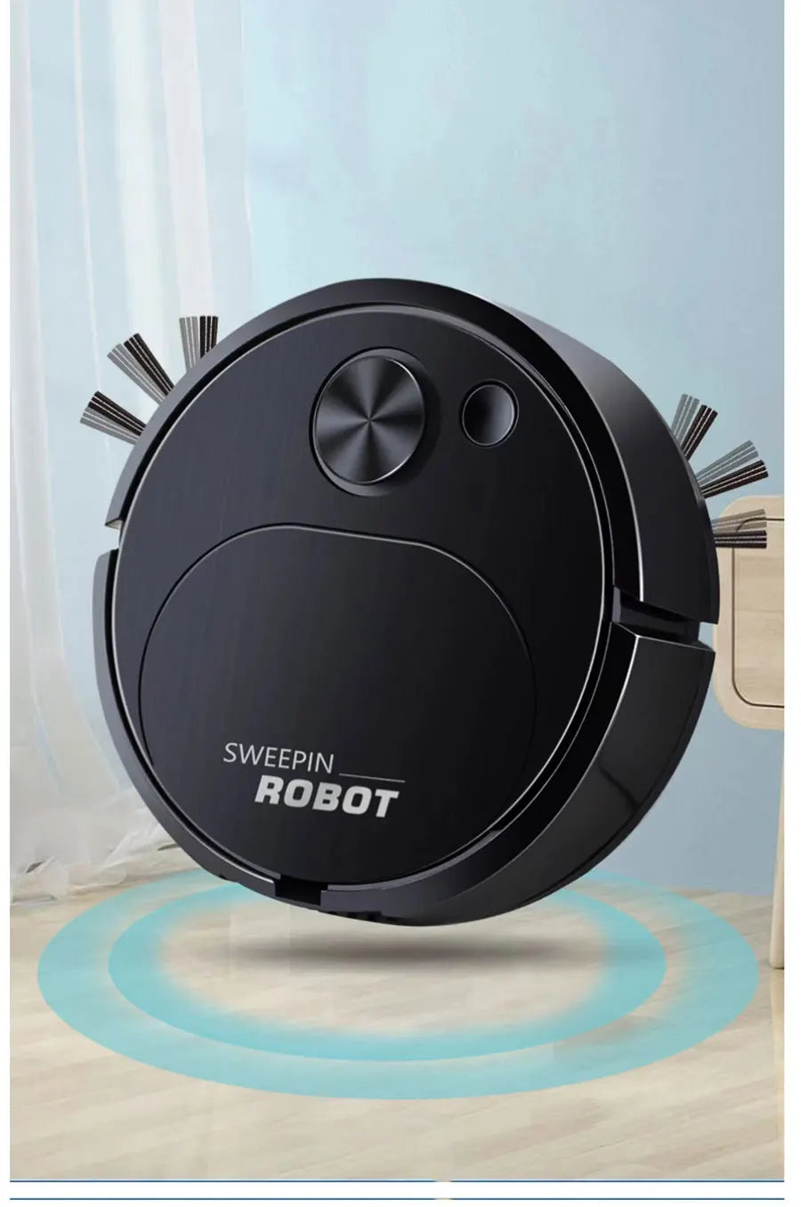 3-in-1 Smart Robot Vacuum Cleaner – Sweep, Mop & Auto Clean