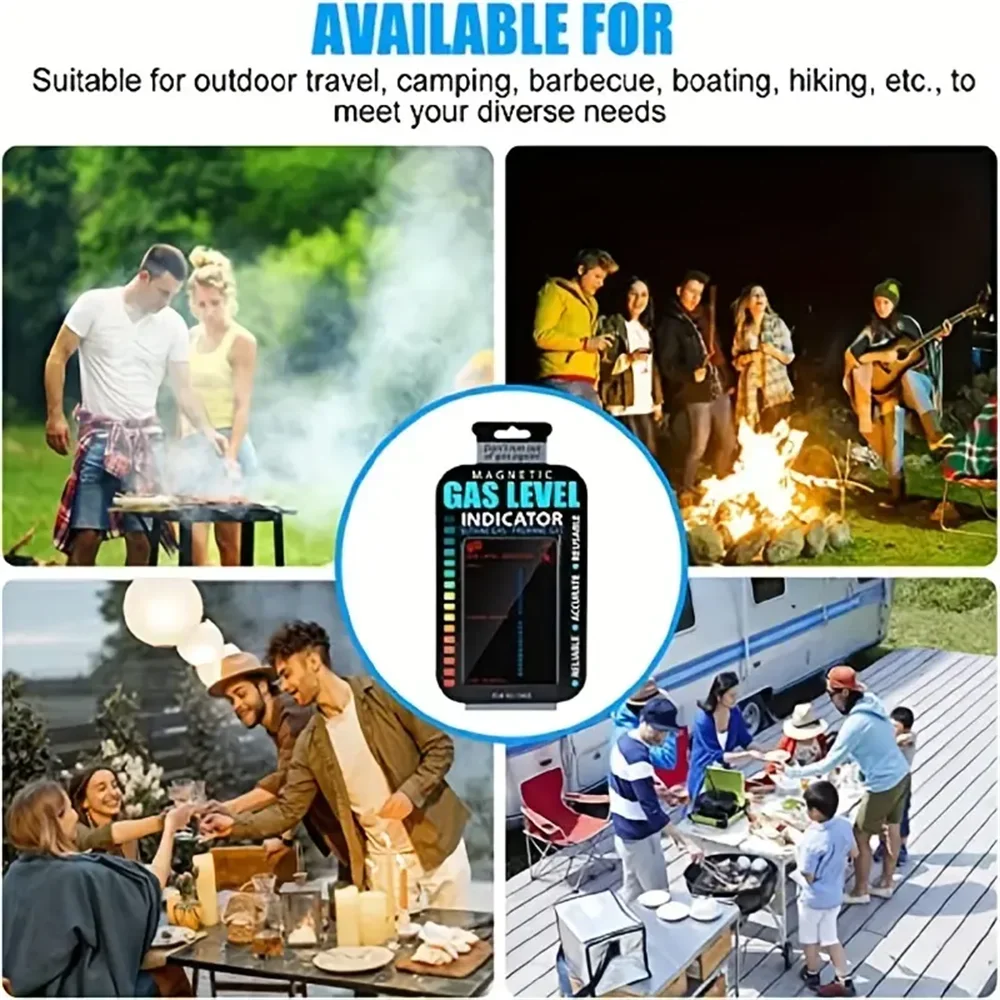 LPG Gas Tank Level Indicator – Magnetic Propane Fuel Gauge