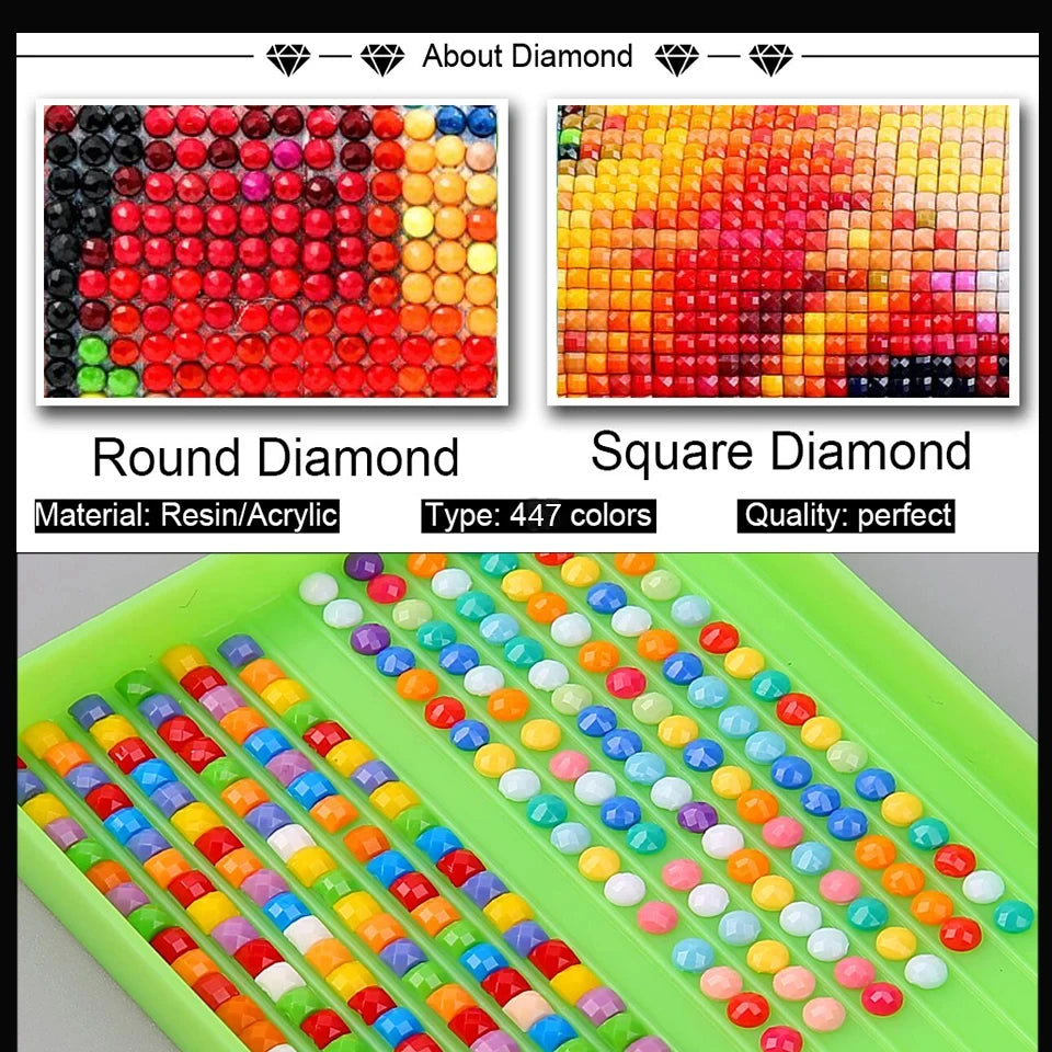 DIY 5D Diamond Painting Mystery Box – Rhinestone Art Kit