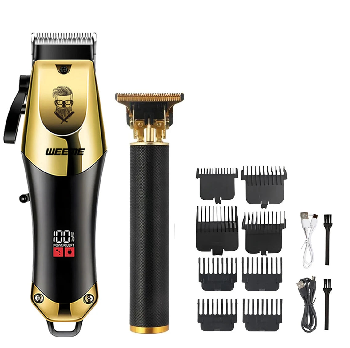 T9 Vintage Hair Clipper – Professional Beard & Hair Trimmer