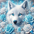 Wolf Diamond Painting Kit – DIY Crystal Mosaic Art