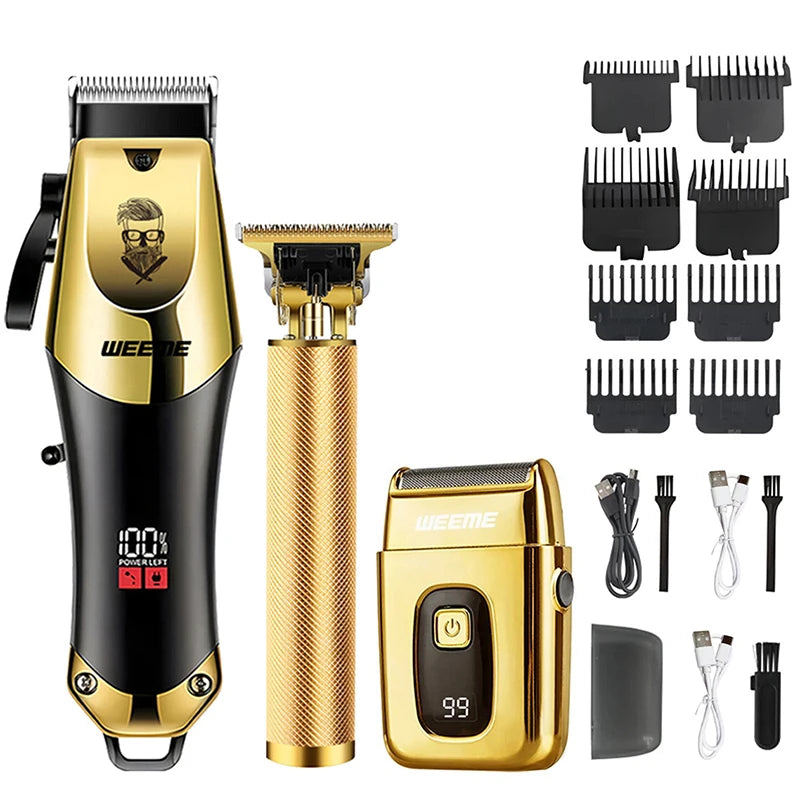 T9 Vintage Hair Clipper – Professional Beard & Hair Trimmer