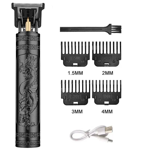 T9 Vintage Hair Clipper – Professional Beard & Hair Trimmer