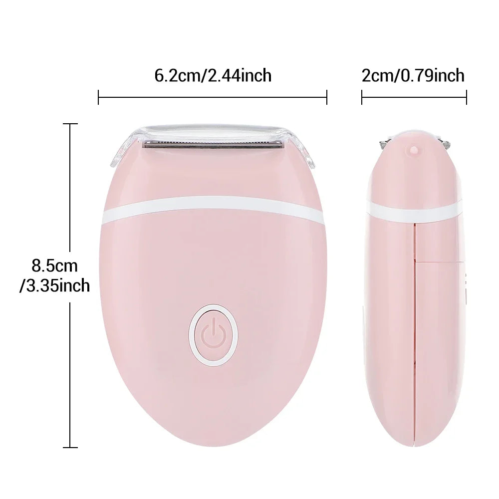3-in-1 Electric Women’s Shaver – Mini Razor for Legs, Underarms & Body