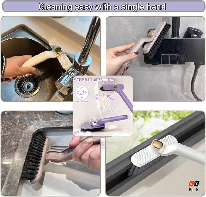 Multi-Purpose Bathroom Cleaning Brush